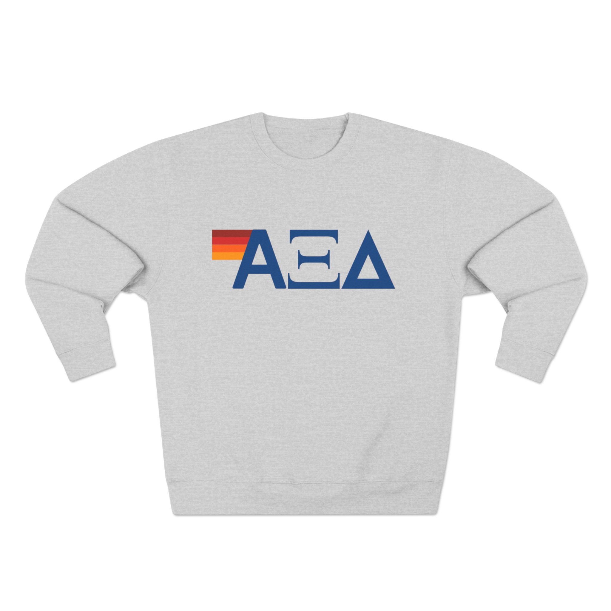 Alpha Xi Rainbow Logo Crewneck