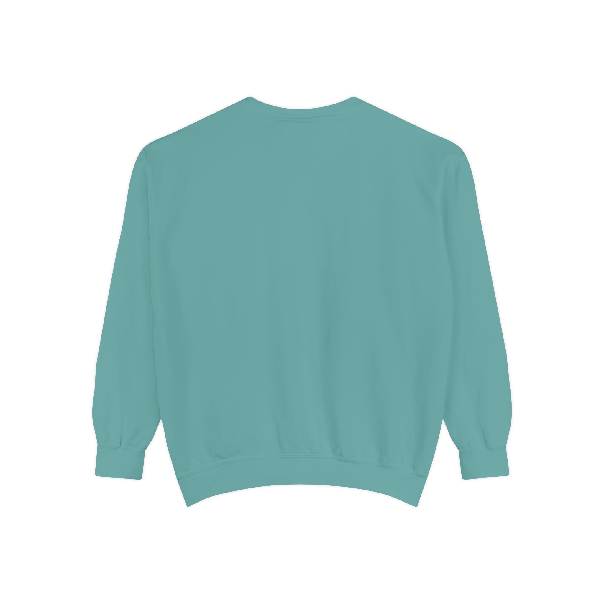 Alpha Xi Green Print Crewneck