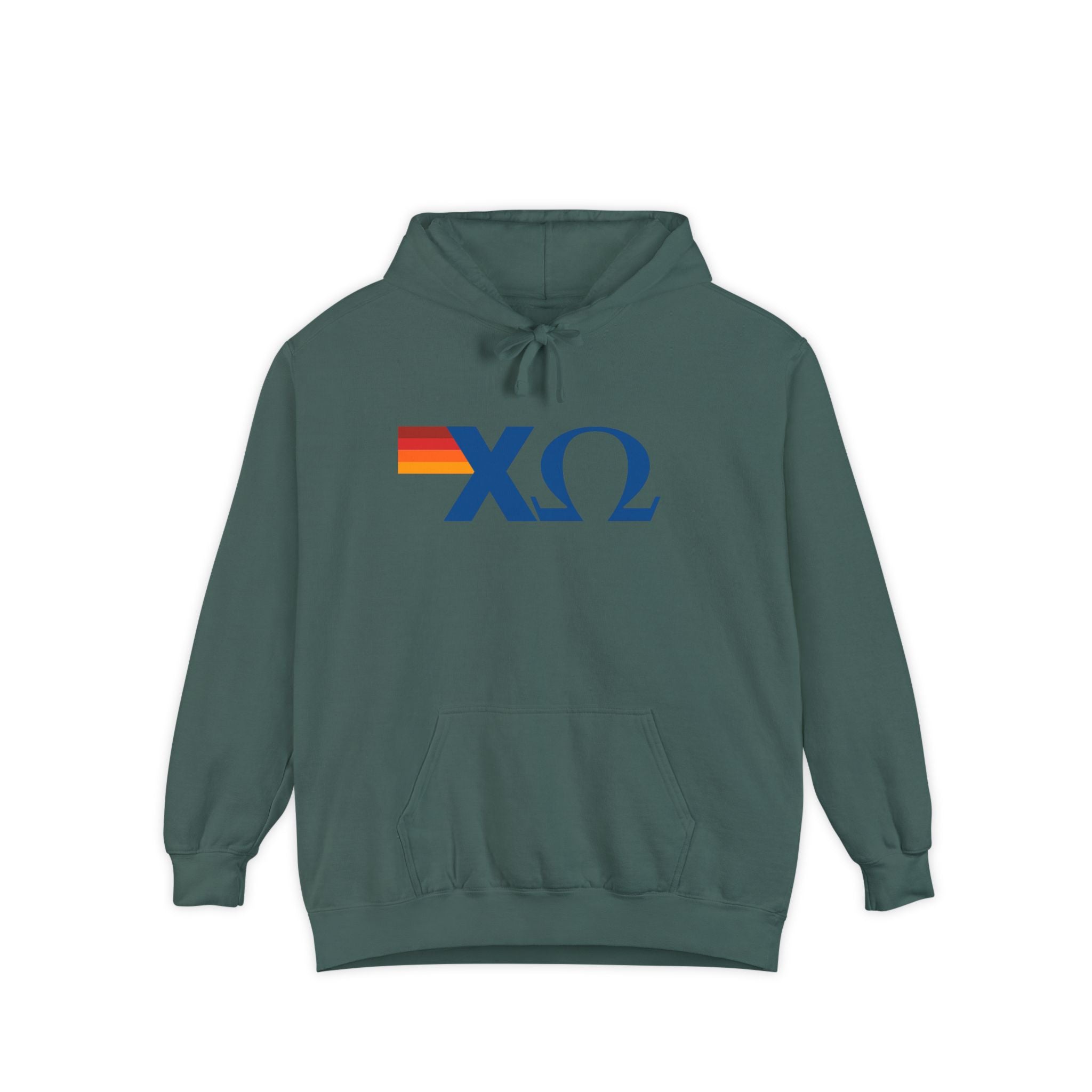 Chi Omega Rainbow Logo Hoodie