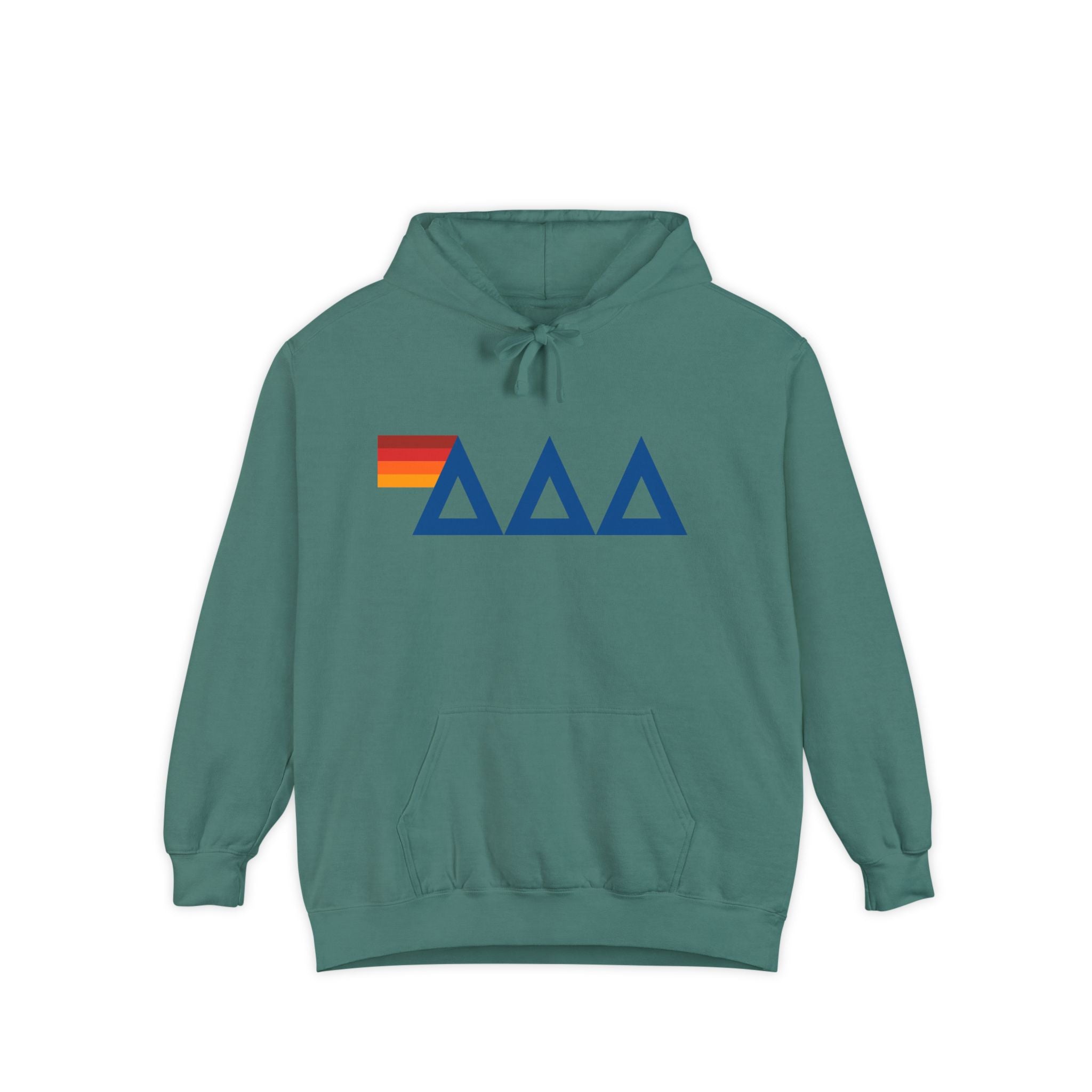 Tri Delta Rainbow Logo Hoodie