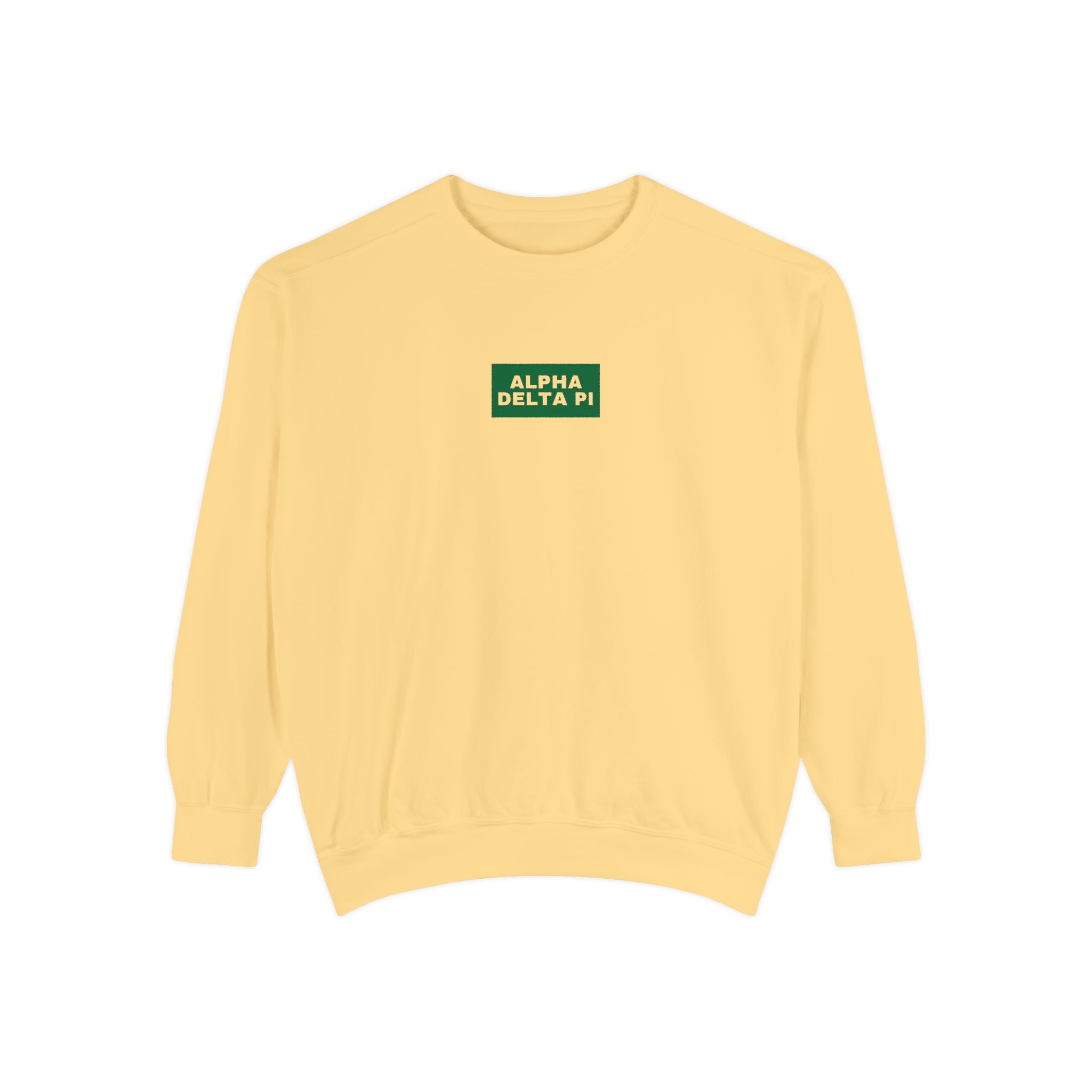 ADPI Green Print Crewneck