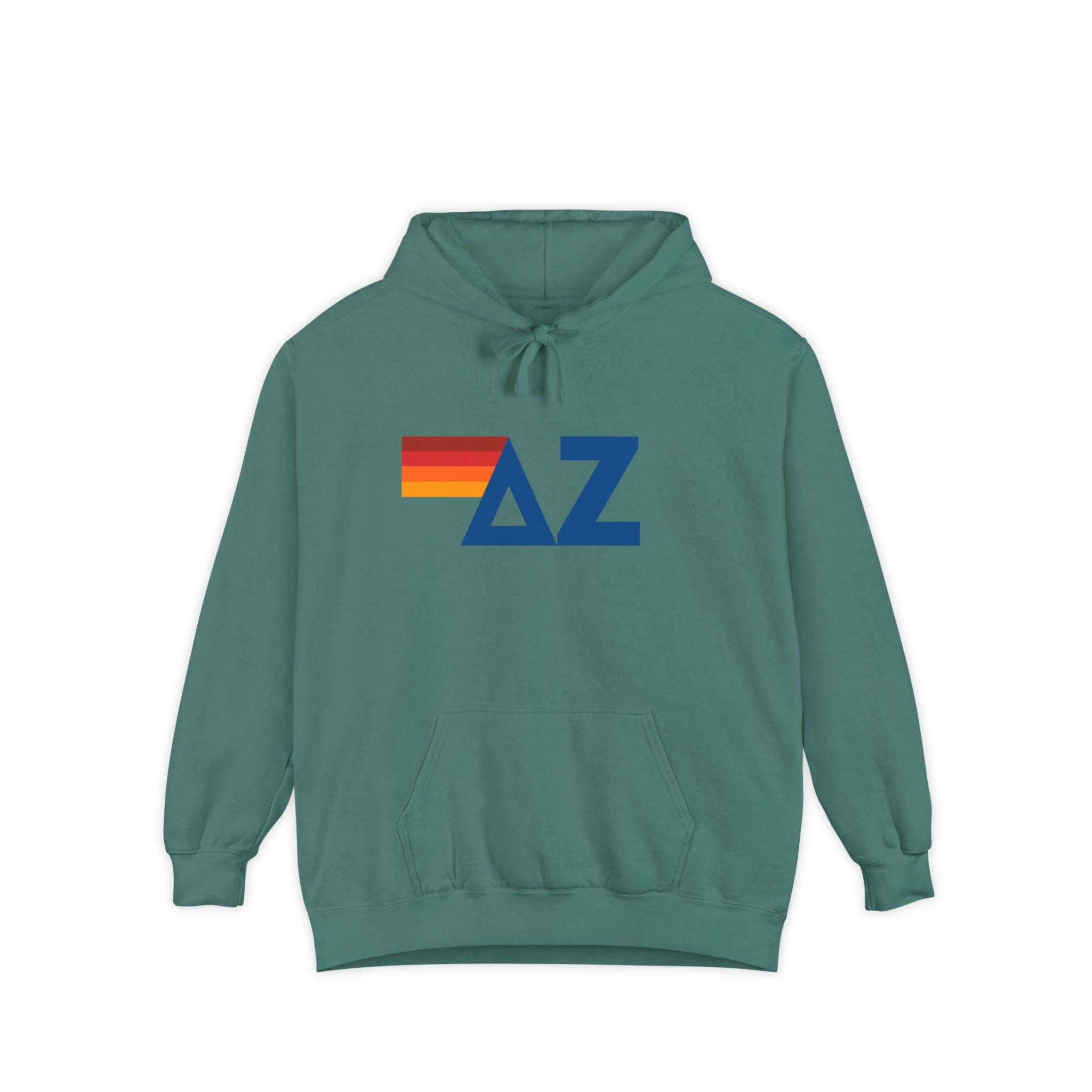 Delta Zeta Rainbow Logo Hoodie