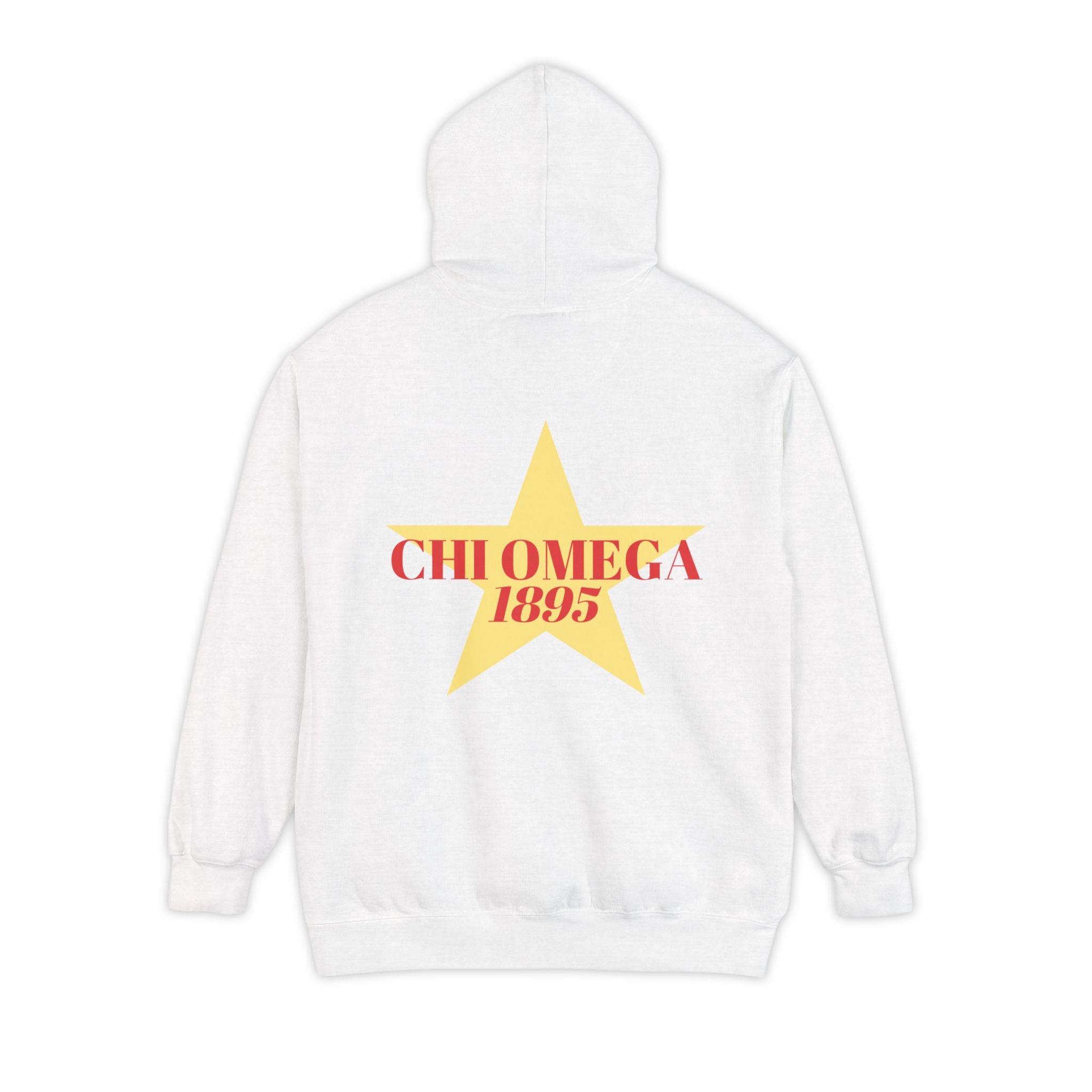 Chi Omega Stars Hoodie