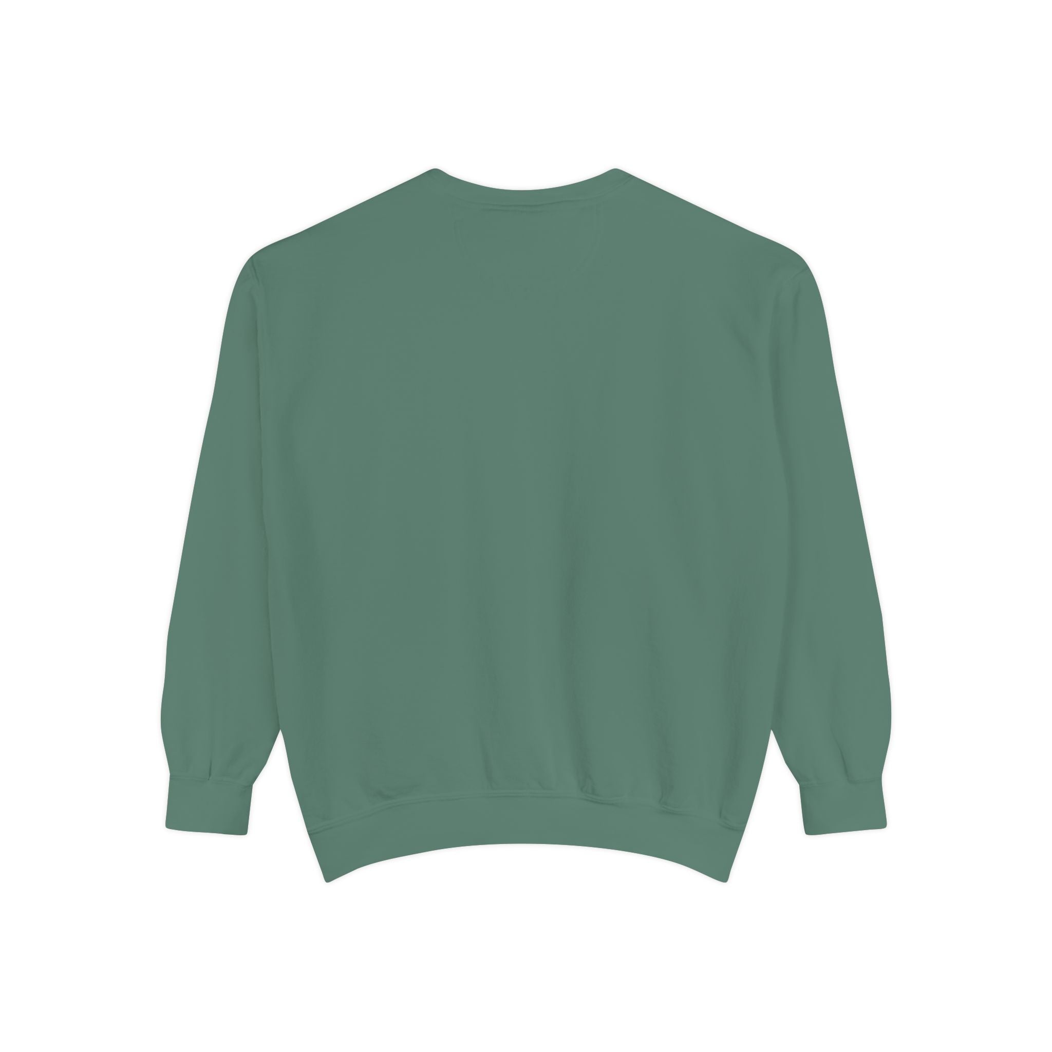 Delta Zeta Green Print Crewneck