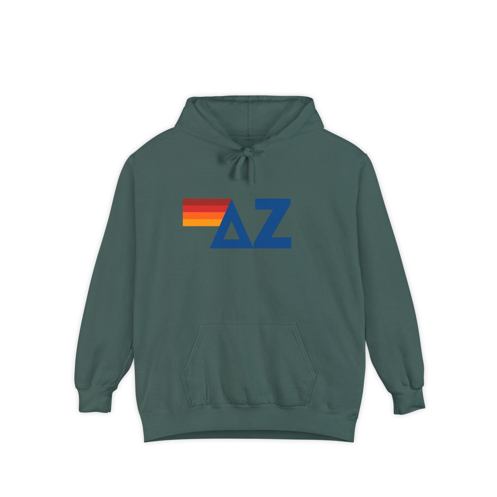 Delta Zeta Rainbow Logo Hoodie