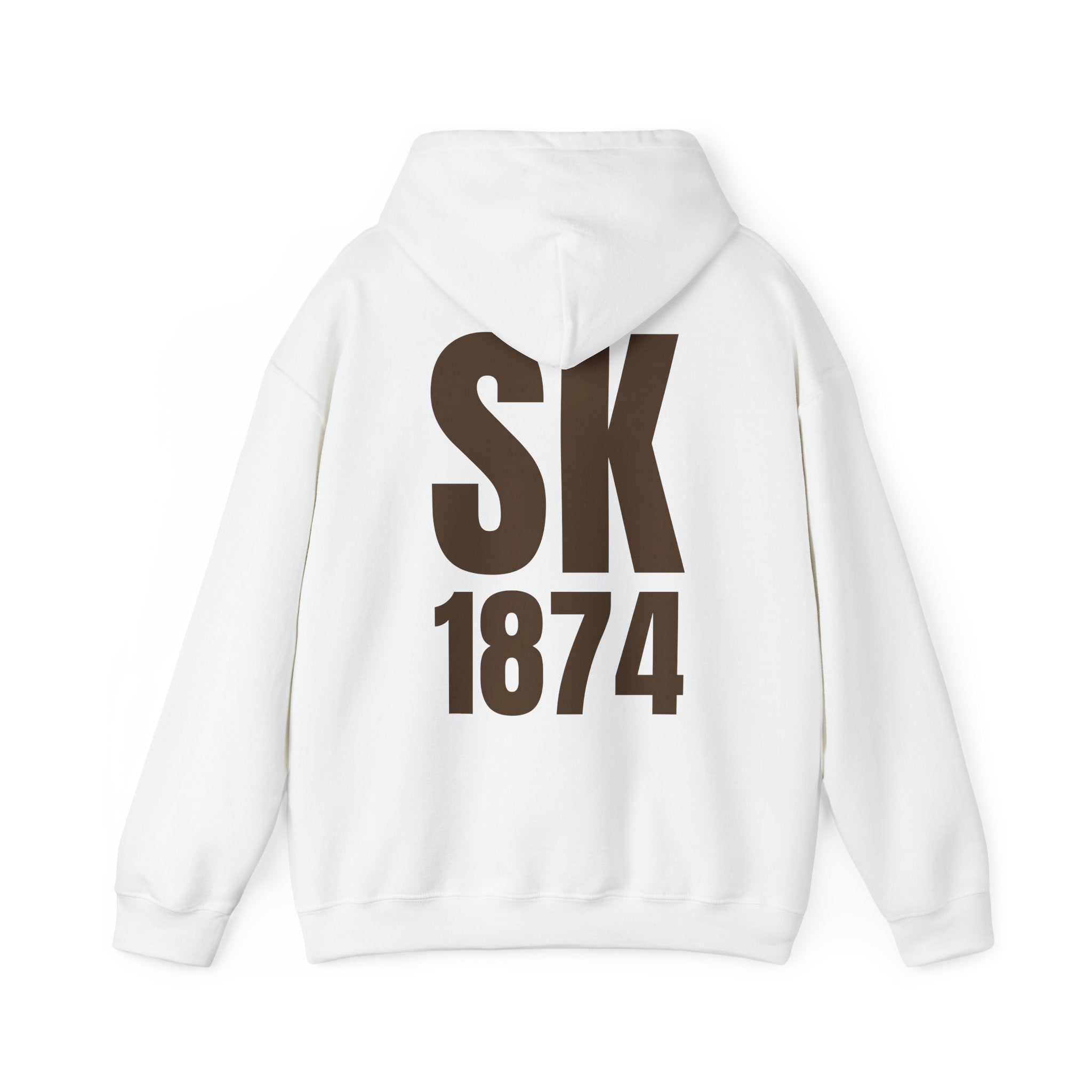 Sigma Kappa Brown Print Embroidered Hoodie