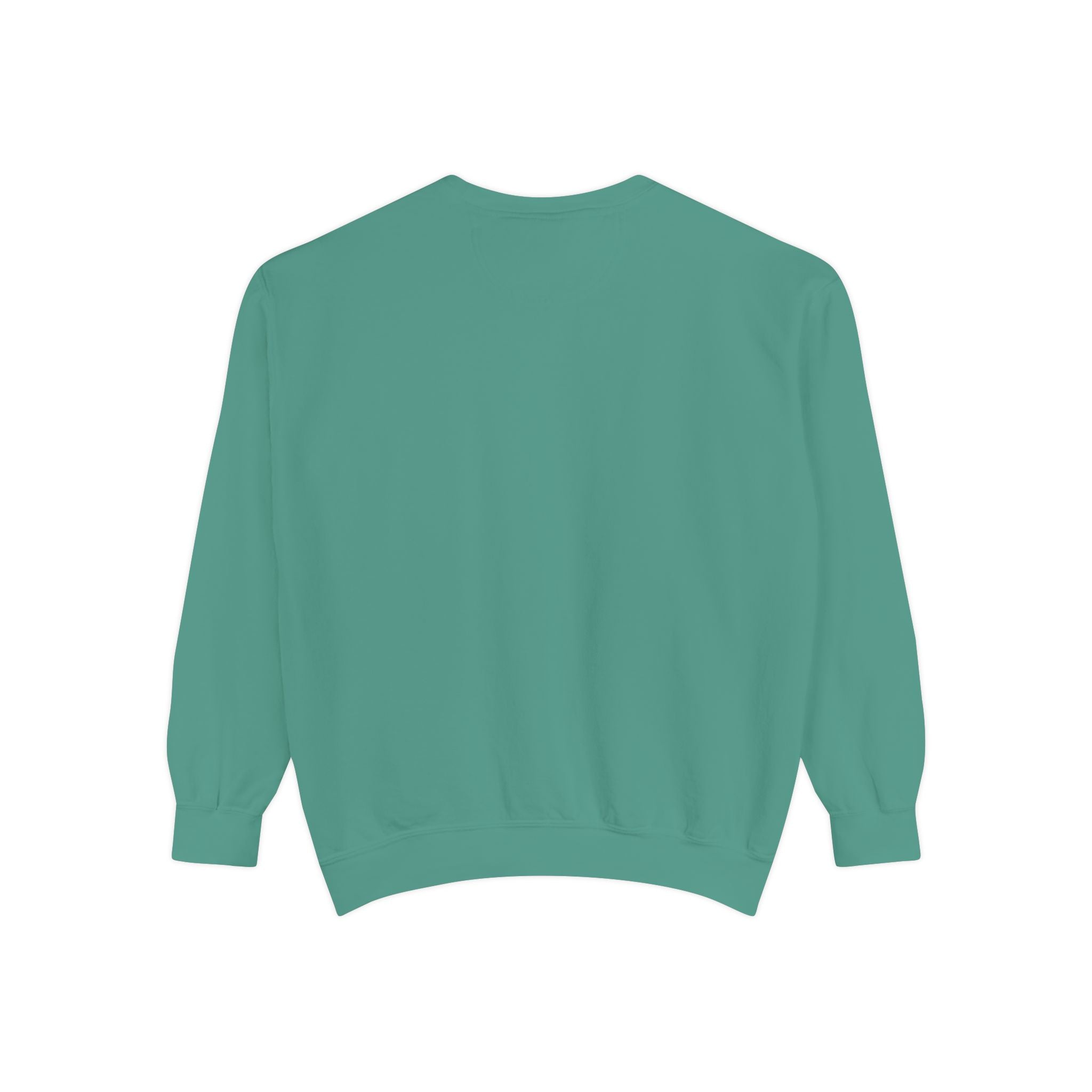 Alpha Xi Green Print Crewneck