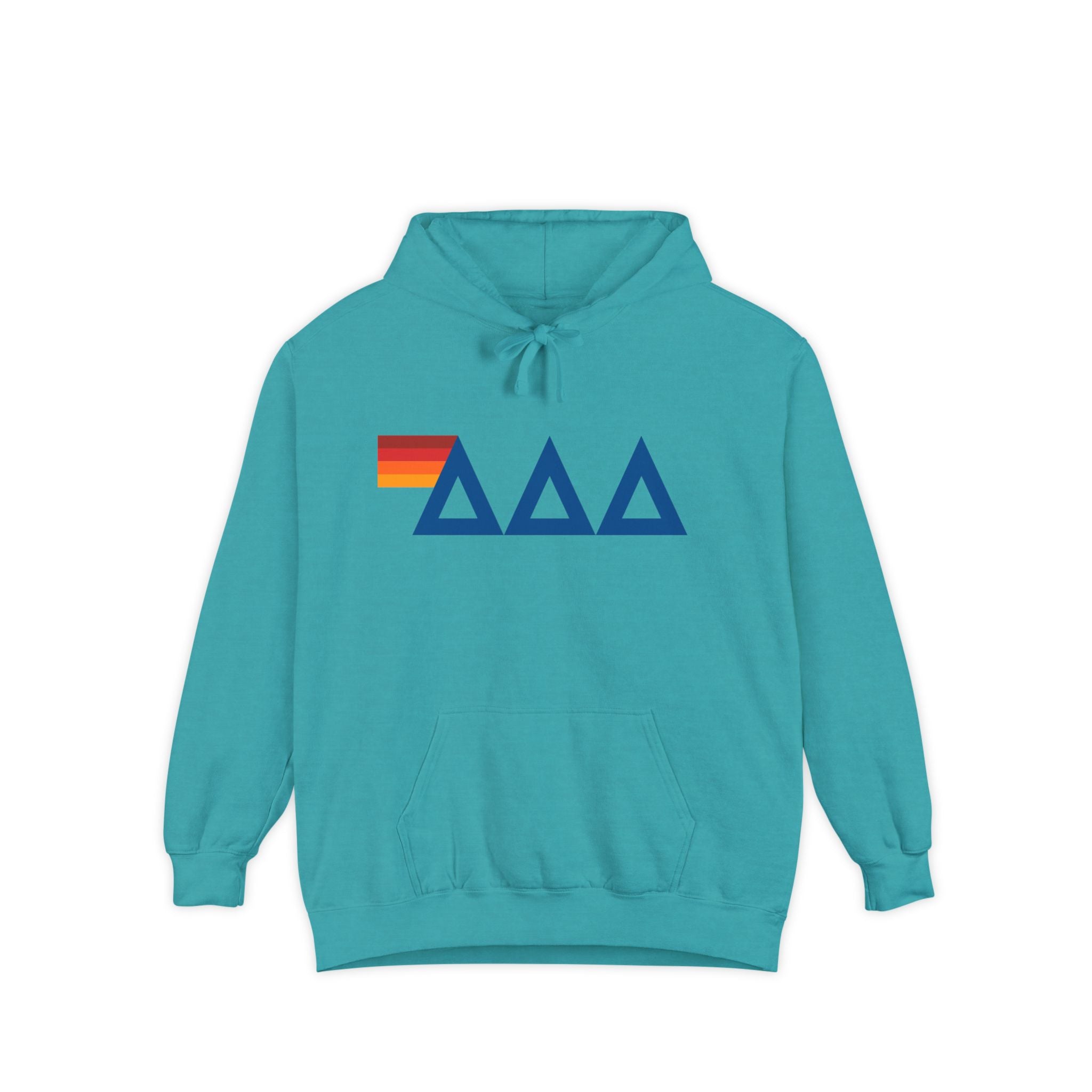 Tri Delta Rainbow Logo Hoodie