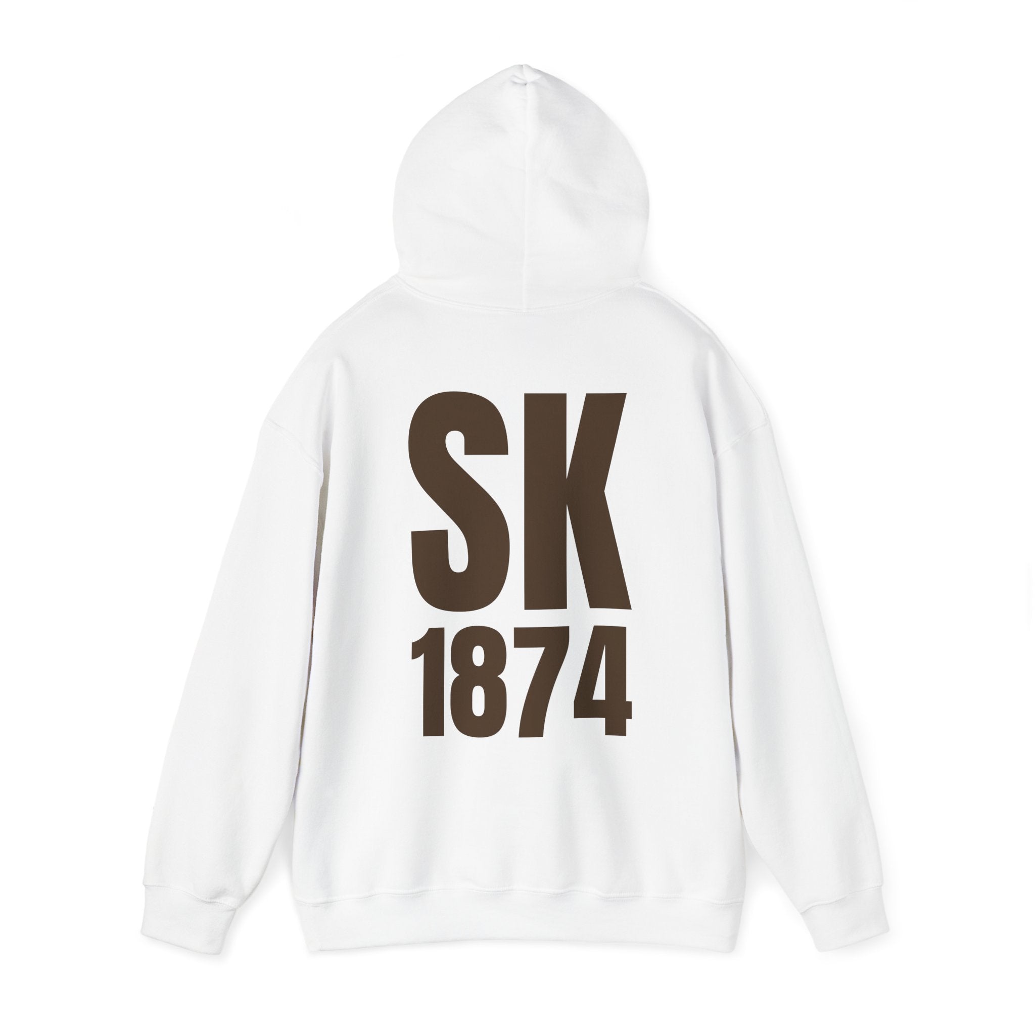 Sigma Kappa Brown Print Embroidered Hoodie