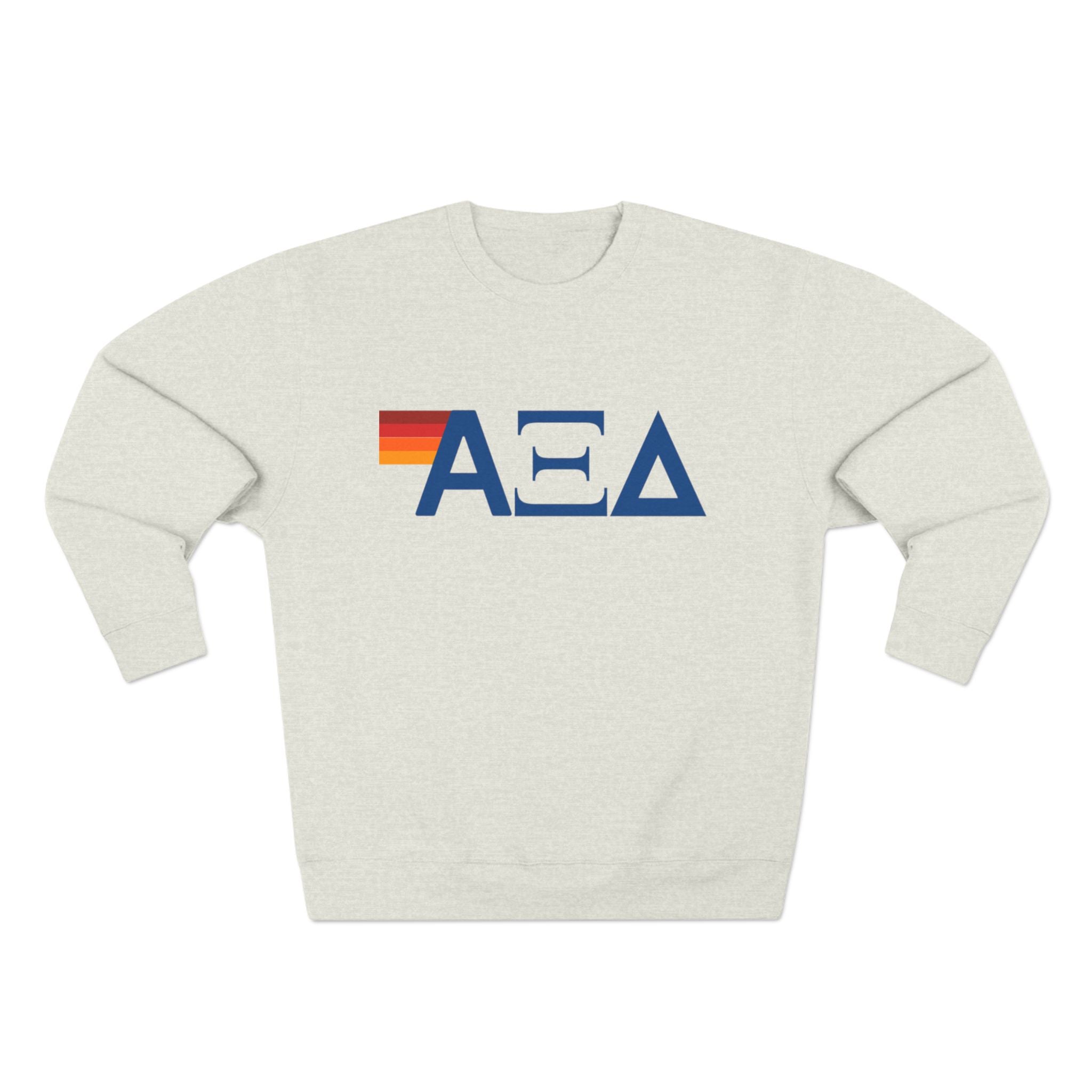 Alpha Xi Rainbow Logo Crewneck