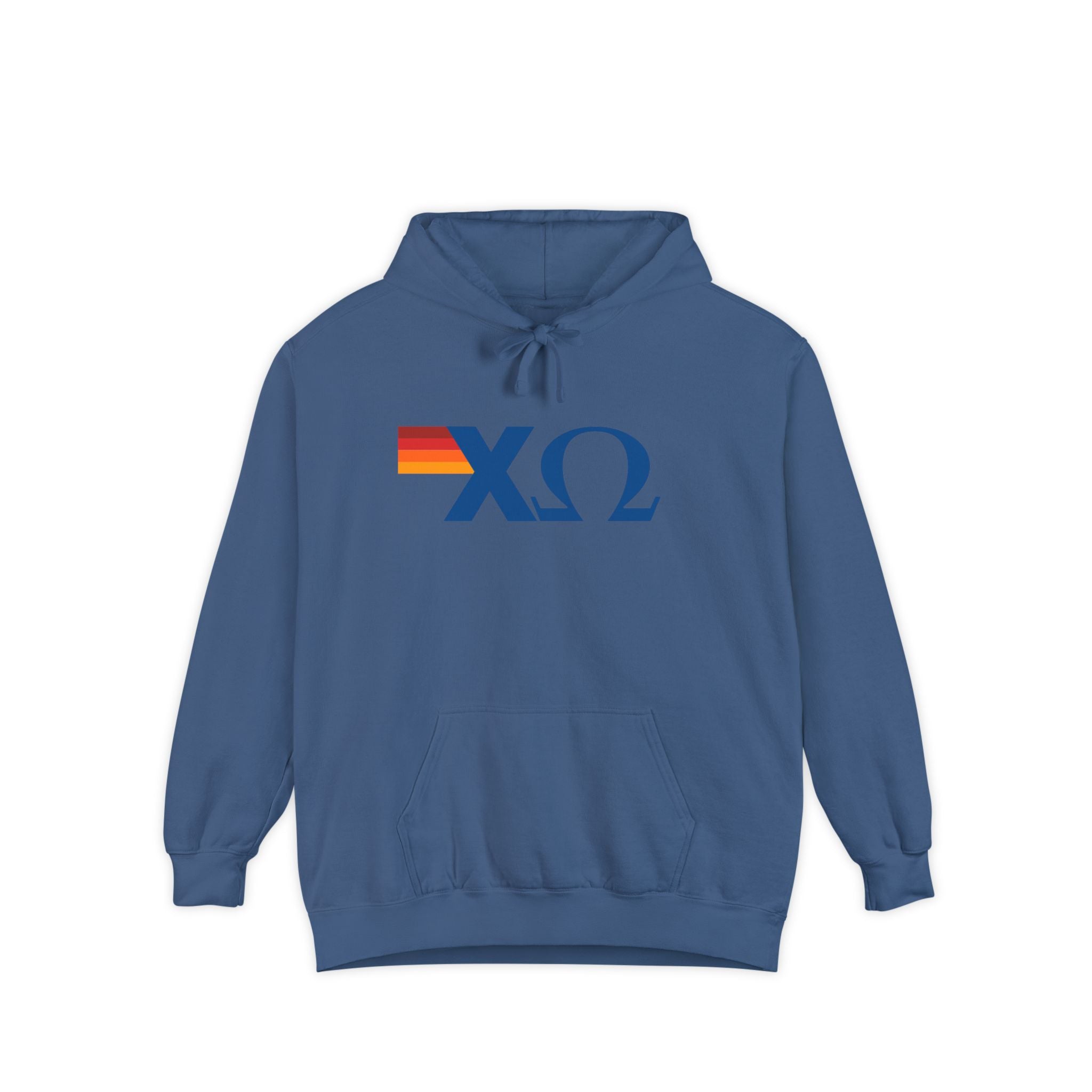 Chi Omega Rainbow Logo Hoodie