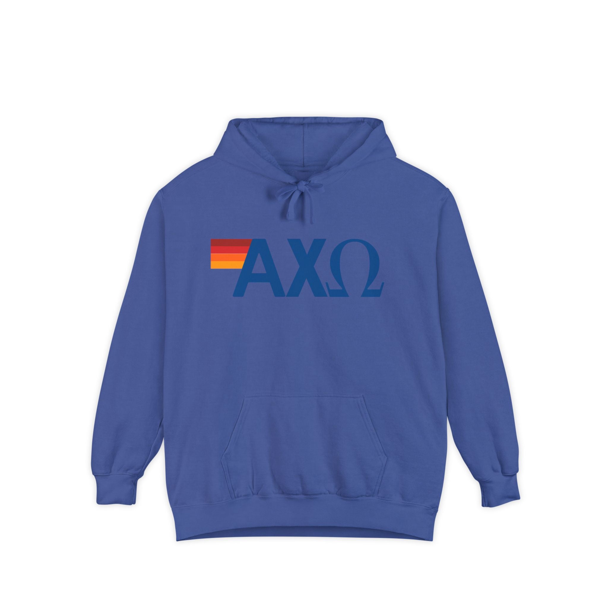 Alpha Chi Omega Rainbow Logo Hoodie