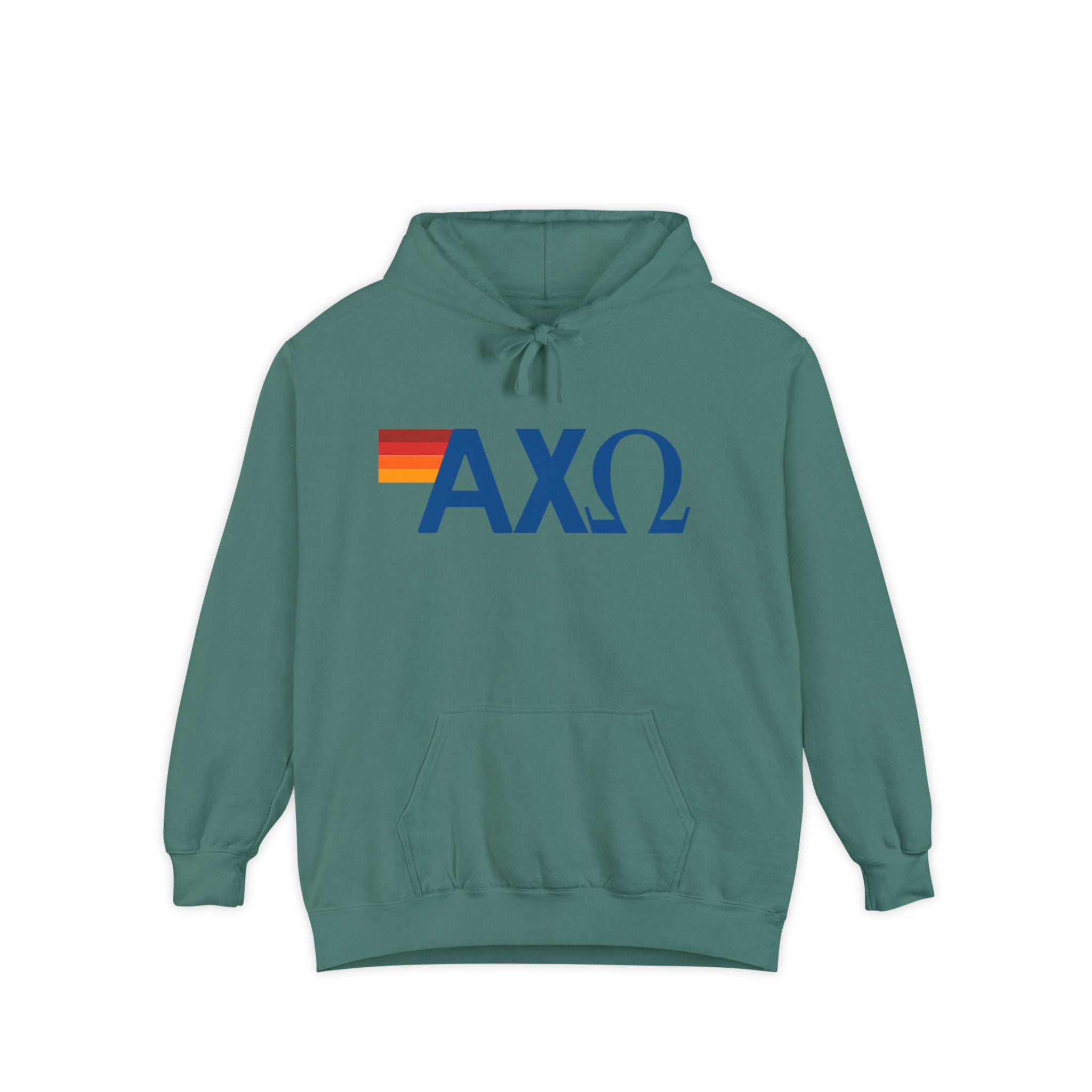 Alpha Chi Omega Rainbow Logo Hoodie