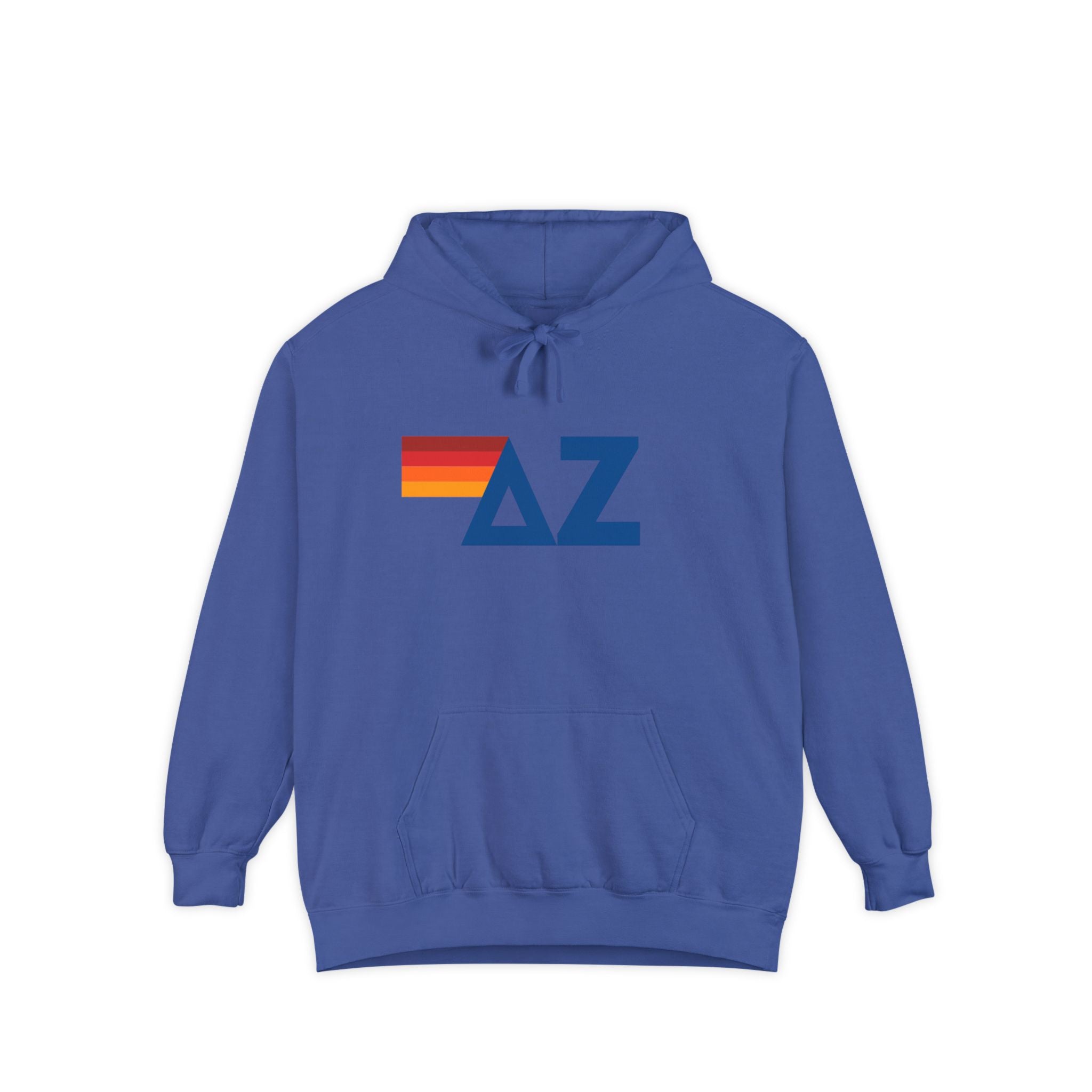 Delta Zeta Rainbow Logo Hoodie