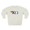 Chi Omega Rainbow Logo Crewneck