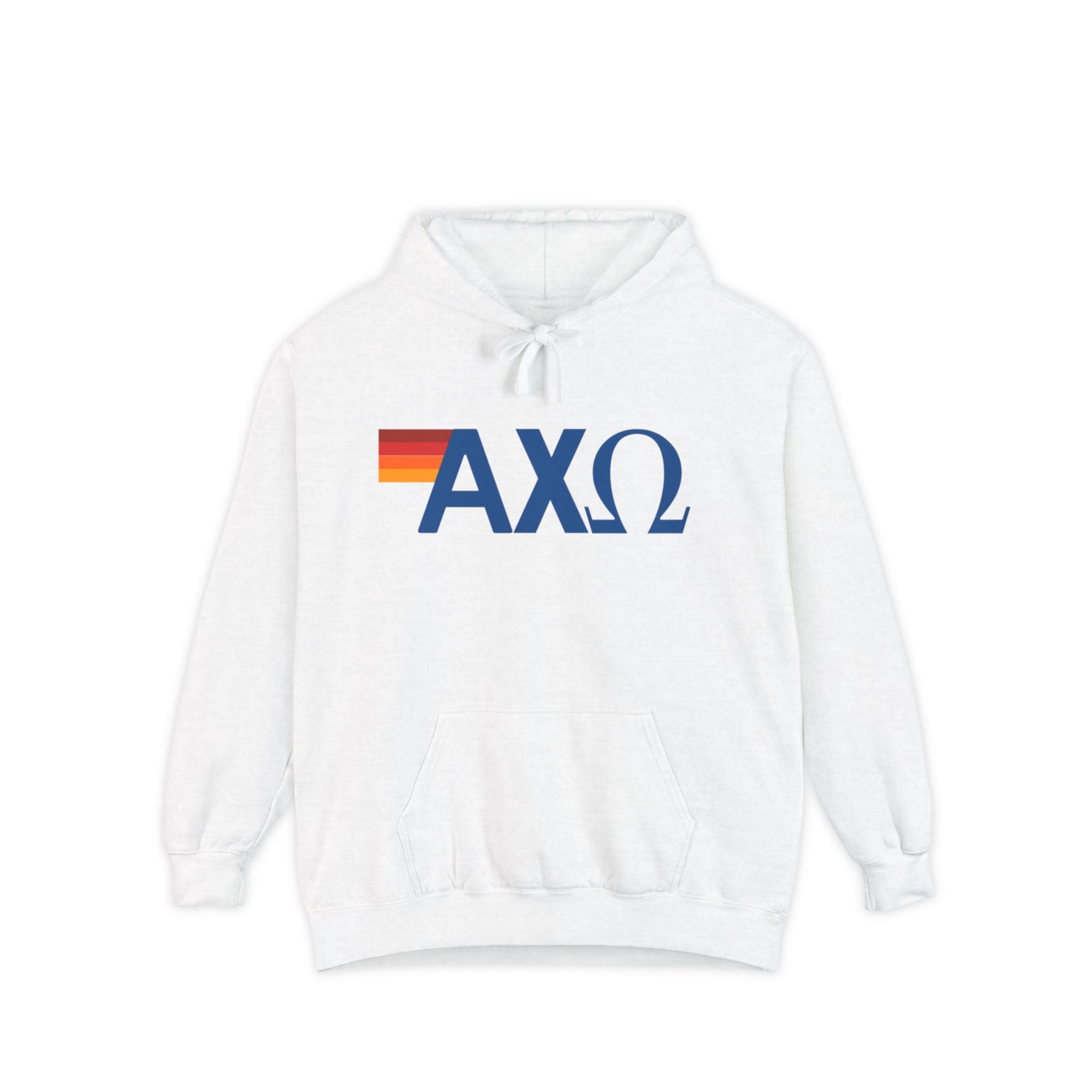 Alpha Chi Omega Rainbow Logo Hoodie